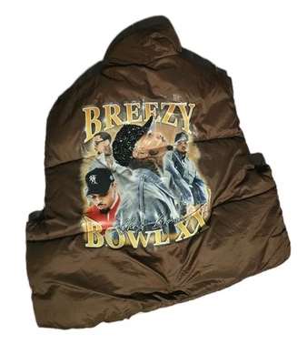 Chaleco de burbujas Chris Brown Breezy Bowl hecho a medida Foto 1 de 4