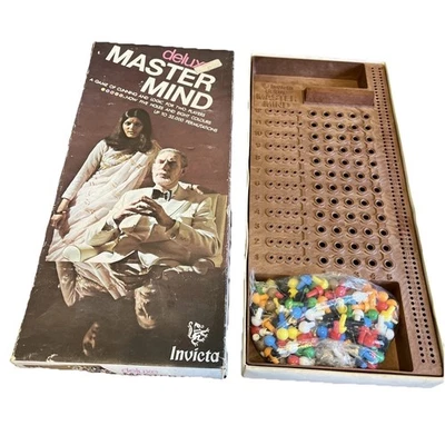 Vintage 1975 Invicta Deluxe Mastermind Game - Larger Version Of Original - Image 1 of 4
