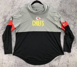Kansas City Chiefs Hoodie Mens 2XL Nike NFL Team Apparel Dri-FIT Pullover - Picture 1 of 20