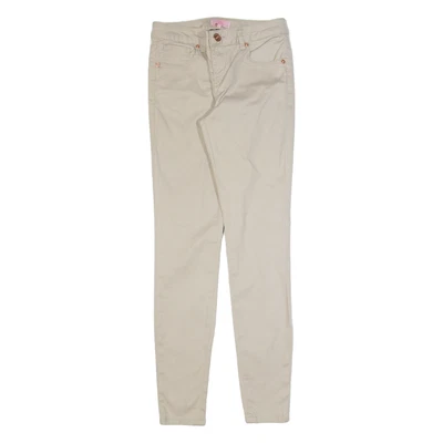 TED BAKER Womens Trousers Beige Slim Skinny W26 L29 - Image 1 of 4