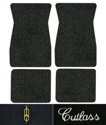 1973 Oldsmobile Cutlass Floor Mats - 4pc - Loop - Image 1 of 4