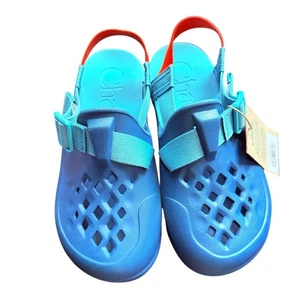 Chaco Women’s Chillos Clog Ocean Fog Blue Closed Toe Comfort Shoe size 7 NWTs - Picture 1 of 10