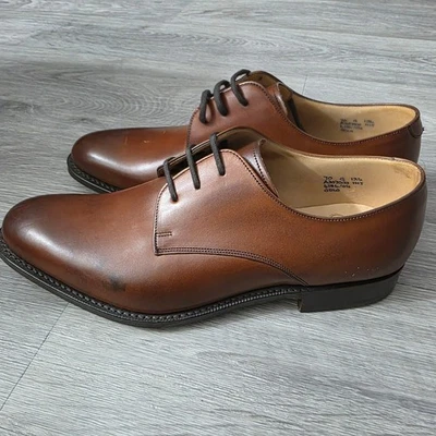 Church's Mens Oslo Brown Leather Dress Oxfords Shoes Formal Business - Image 1 of 4