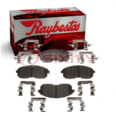 Juego de pastillas de freno de disco delanteras Raybestos R-Line para Nissan Cube 2009-2010 GB de freno Foto 1 de 4