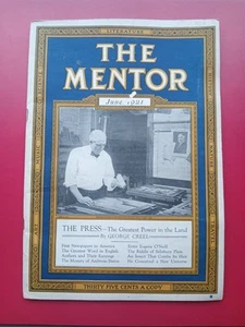 The Mentor Magazine June '21 A. Einstein Eugene O'Neill Ambrose Bierce◾The Press - Picture 1 of 12