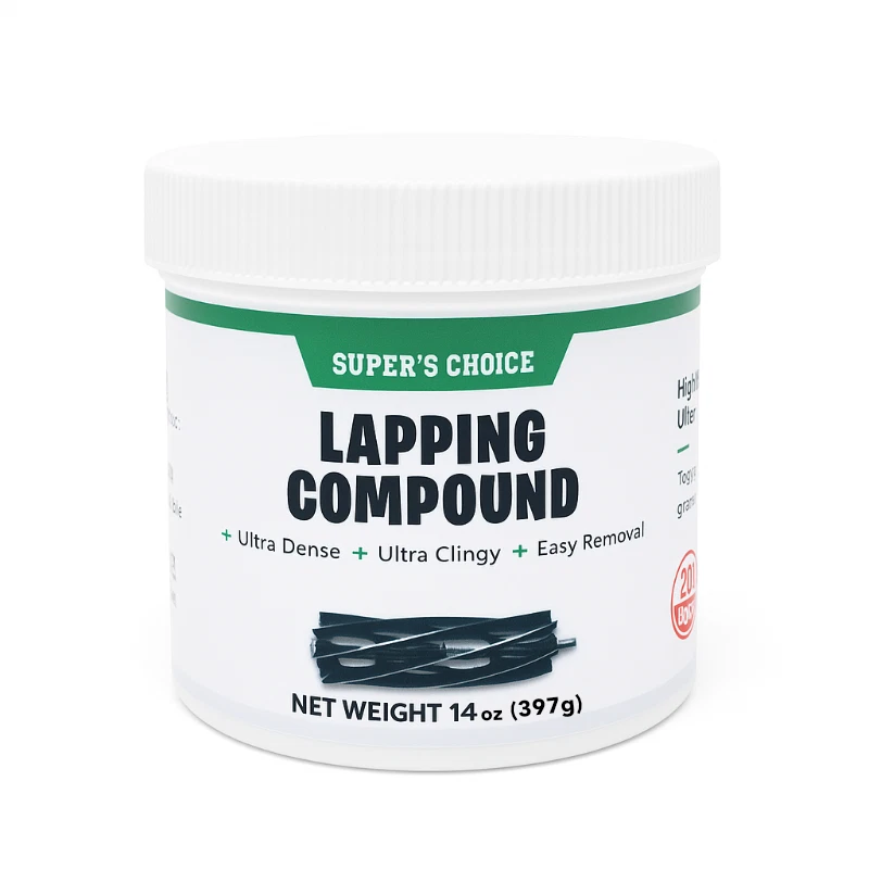 SUPER'S Lapping Compound for Reel Mowers 80-220 Grit JOHN DEERE JACOBSEN TORO 14 OZ