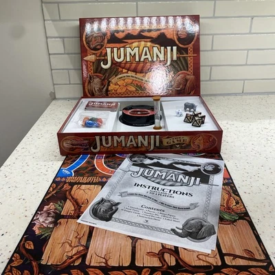 JUMANJI The Complete Board Game 2017 2/4 Players 5+ Preowned Great Condition ￼ - Image 1 of 4