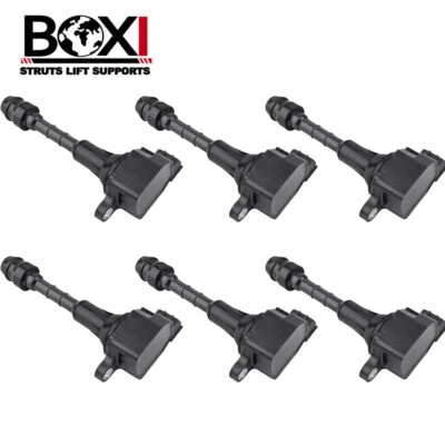 6x Bobinas de encendido para Infiniti FX35 G35 M35 Nissan 350Z V6 3,5 L 2003-2006 UF401 Foto 1 de 4