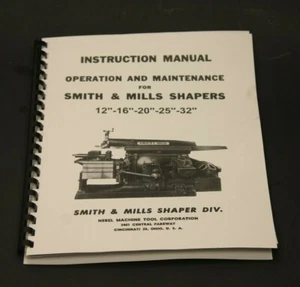"Manual de instrucciones y piezas moldeadoras de metales Smith & Mills 12"" 16"" 20"" 25"" 32" - Imagen 1 de 4