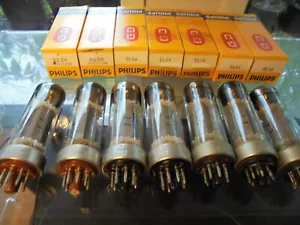 BASE METÁLICA PHILIPS EL34 - UNA - STOCK ANTIGUO PROBADO 100% TUBO DE VÁLVULA VINTAGE AÑOS 50 - Imagen 1 de 7