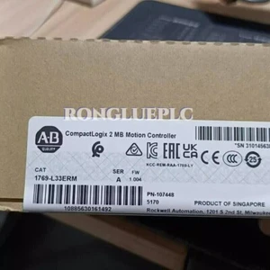 Nuevo controlador de movimiento Allen-Bradley 1769-L33ERM CompactLogix 2 MB sellado de fábrica - Imagen 1 de 5