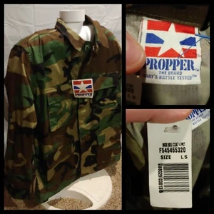 Mens Propper Camofluage Army Jacket Size Large Short - Picture 1 of 12