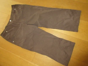 Ladies maine new england brown crop trousers, size 12 - Picture 1 of 5