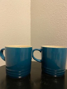 Set due tazzine da caffè Le Creuset Ombré blu nuove - Foto 1 di 6