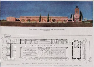 1941 -- PAUL GRILLO MAISONS PROVENCALES POUR SAINT JEAN DE FREJUS 3J999 - Foto 1 di 1