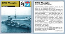 HMS 'Warspite' - 1912-46 - Weapons - WW2 Edito-Service SA 1977 Card