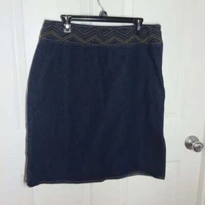 Falda de mezclilla Liz Claiborne talla 16 - Imagen 1 de 2