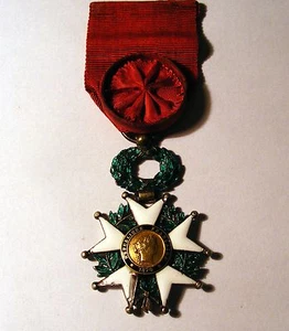 FRANKREICH ORDER. Ehrenlegion .OFFIZIER. 1870. SILBER, GOLD. - Bild 1 von 7