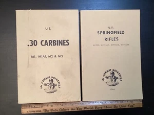 Two Softcover Combat Bookshelf Books:   U.S. Springfield Rifles &  .30 Carbines - Picture 1 of 24