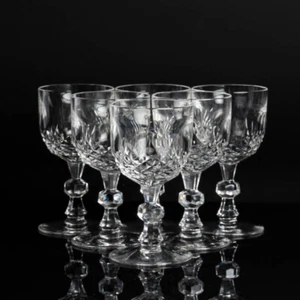 Kristall Glas Trinkgläser Bleikristall Likör 6er Set Vintage midcentury - Bild 1 von 6