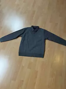 Herrenpullover mit Hemdkragen Darstellung Größe M - Bild 1 von 1