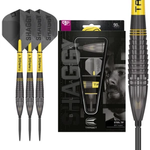 Dardos Scott Williams negros 90 % tungsteno punta de acero suizo de Target - Imagen 1 de 7