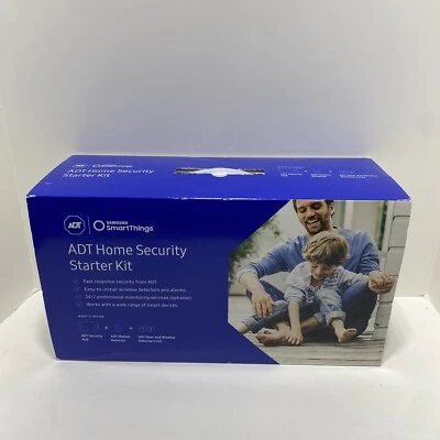 Samsung DT-STR-KT-1 SmartThings ADT Home Security Starter Kit, White - Image 1 of 4