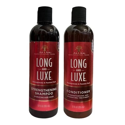 Champú acondicionador fortalecedor fruta de la pasión granada as I Am Long & Luxe Foto 1 de 4