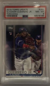 Aggiornamento Topps 2019 Lancio Vladimir Guerrero Jr PSA 8 NM-MT - Foto 1 di 1