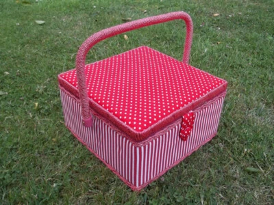 Nähkästchen, Nähkorb, Handarbeitskorb, Sonderserie von Korbhaus Gesthüsen - Bild 1 von 4