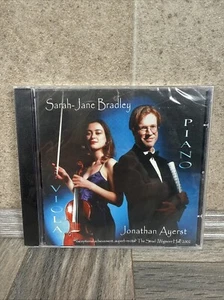 Sarah-Jane Bradley -Viola/Piano, Jonathan Ayerst 2002 J.S.Bach, Schumann Etc New - Picture 1 of 5