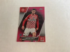 2021-22 Topps Chrome Bundesliga ANTON STACH RC Magenta Wave Refractor /399 - Picture 1 of 1