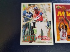 Michael Jordan RBI Bronze #1P White Border OVERSIZE RARE Oddball