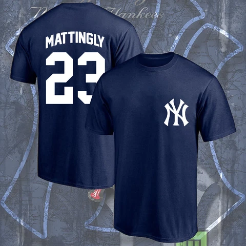Don Mattingly New York Yankees Baseball Team Player 2022 T-shirt S-3XL Gift Fan Cover