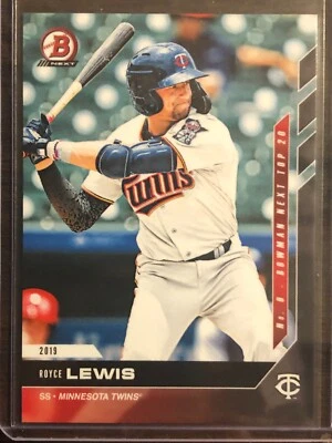 2019 Topps Bowman Next #T9 Royce Lewis Minnesota Twins - Image 1 of 2