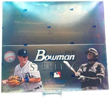 2021 Bowman Sterling Baseball Hobby Box