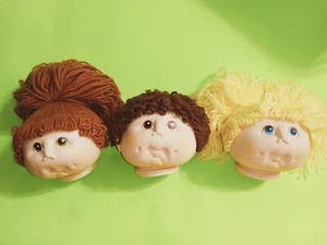 1984 The Original Doll Baby Head Blond, Brown, D BrownMartha Nelson Thomas 3Lot - Bild 1 von 8