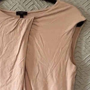 Talbots Top Women's Petite MP Pink Twisted Front Sleeveless Blouse Business Top - Picture 1 of 7