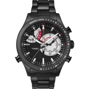 Orologio TIMEX mod. INTELLIGENT QUARZ ref. TW2P72800 Uomo chrono nero INDIGLO - Foto 1 di 1