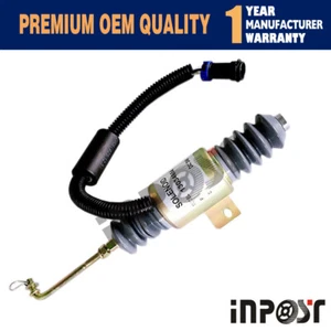 13034654 24V Diesel Fuel Shut-Off Stop Solenoid Valve Fit for Deutz Engine 226B - Picture 1 of 1