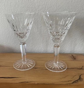 Waterford Kristall Menge 2 Maeve Schliff Design weinrot Weinglas 6,5" - Irland - Bild 1 von 11
