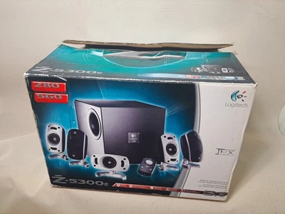 Logitech Z-5300 THX Full Surround Sound Computer Speakers w/ Subwoofer - Image 1 of 3