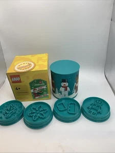Lego verde azulado taza y cortador de galletas 2024 titular de pase anual exclusivo conjunto de vacaciones - Imagen 1 de 24