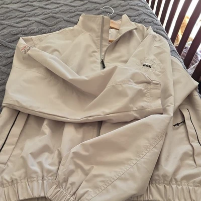 Chaqueta Cutter & Buck Weathertec Para Hombre Cremallera Completa Lt.Khacki-L Celebrity Turny Foto 1 de 4