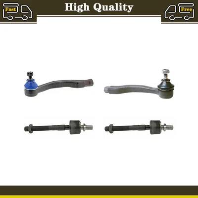 Extremo de barra de amarre exterior interior delantero Mevotech 4 piezas para Honda Civic 1988 1989 1990 Foto 1 de 4