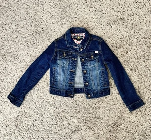 Lucky Brand Jean Jacket Girls Sz Small - Picture 1 of 15