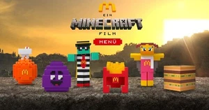 McDonalds Giocattolo 2025 Minecraft Toys Set di 6 con Codice 6 Personaggi NUOVI & IMBALLO ORIGINALE - Foto 1 di 1