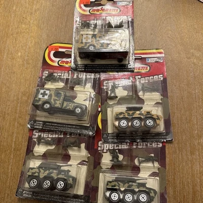 Lote X5 Fuerzas Especiales Majorette 1/60 De Colección Foto 1 de 4