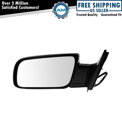 Espejo retrovisor vista lateral eléctrico negro plegable conductor izquierdo izquierdo para camioneta Chevy GMC Foto 1 de 4