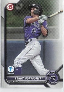 Bowman #BP-73 2022 Benny Montgomery Prospects - Imagen 1 de 2